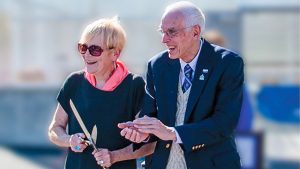 A photo of Linda and Donald Zillman